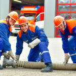 Jugendfeuerwehr Suagleitung kuppeln