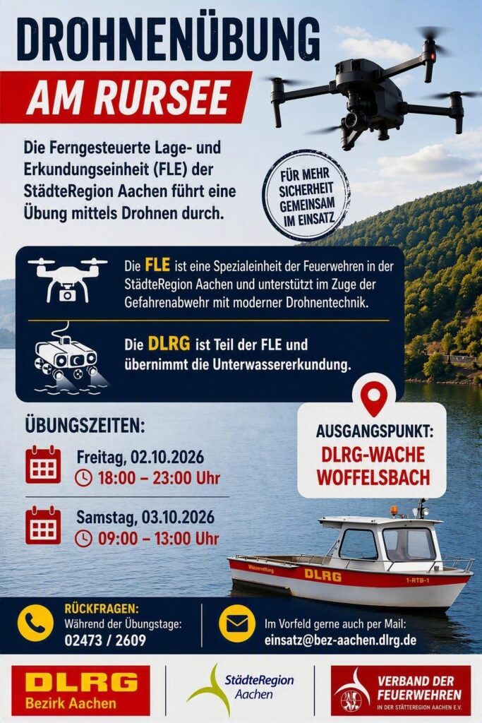 20261002_03_FLE_DLRG_Drohnenuebung_Rursee_Flyer